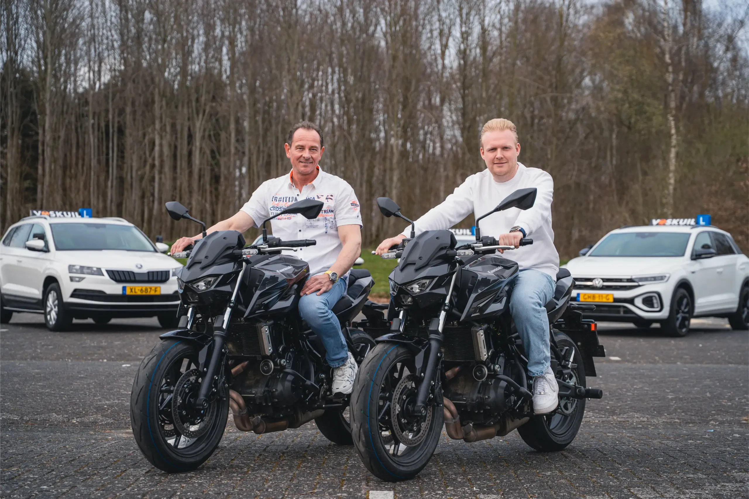Motorrijles bij Rijschool Voskuil