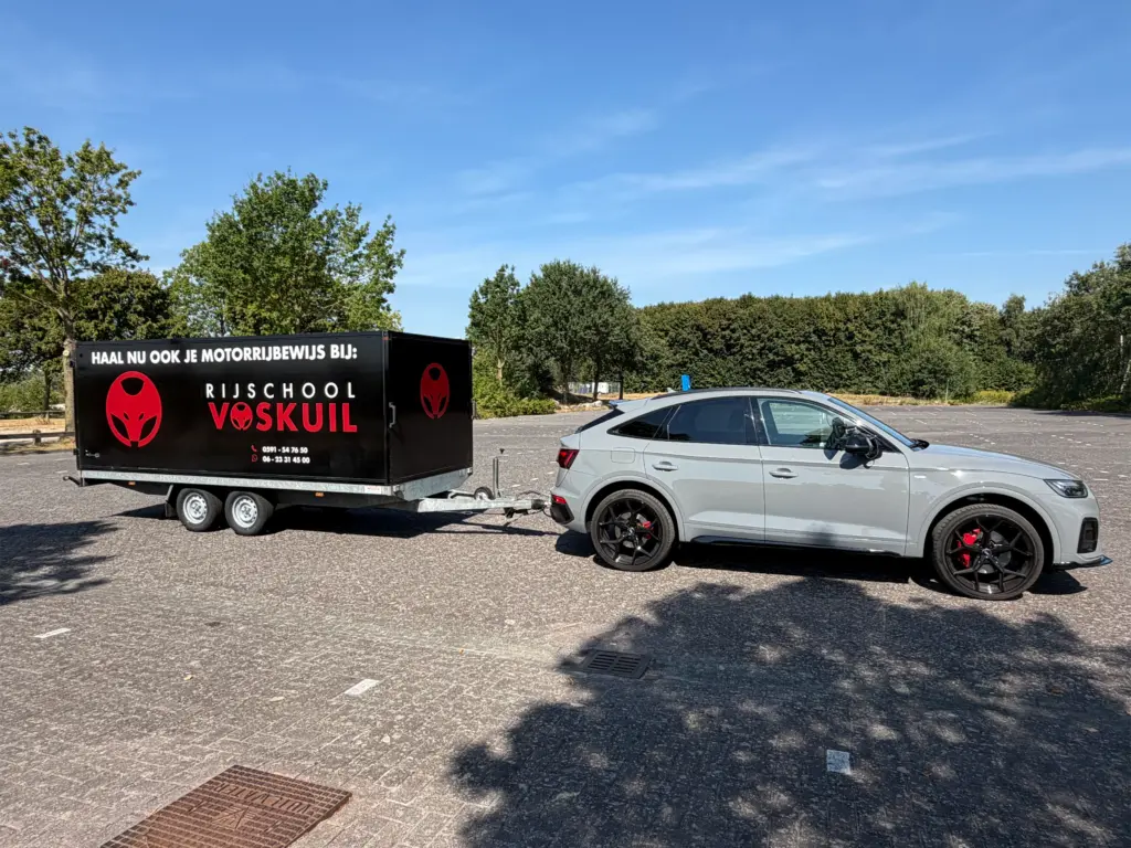 BE-rijbewijs: rijden met aanhangwagen